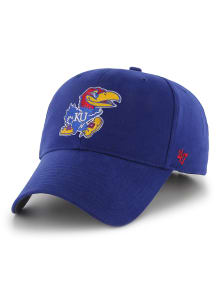 Kansas Jayhawks Blue Basic Youth Adjustable Hat