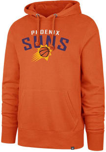 47 Phoenix Suns Mens Orange Outrush Headline Long Sleeve Hoodie