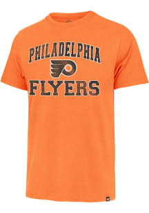 47 Philadelphia Flyers Orange Union Arch Franklin Short Sleeve Fashion T Shirt
