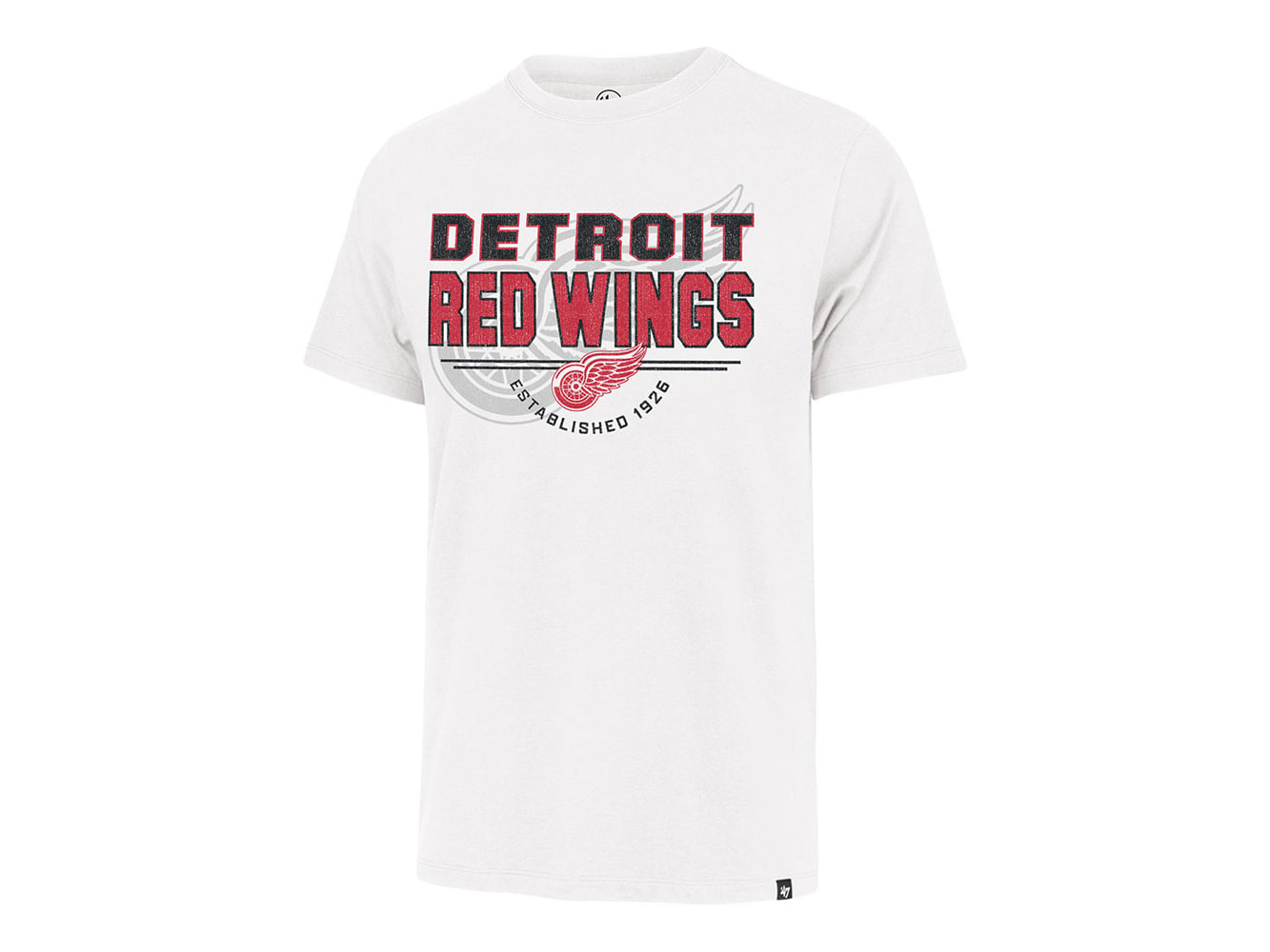 Detroit Red Wings Men's Grit Scrum Tee - 192309026314