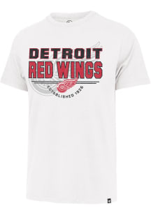 47 Detroit Red Wings White Take On Franklin Short Sleeve Fashion T Shirt