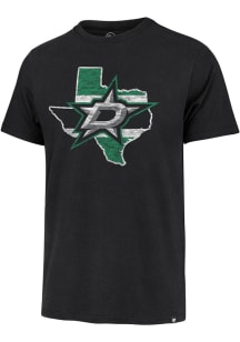 47 Dallas Stars Black TOP BINS FRANKLIN Short Sleeve Fashion T Shirt