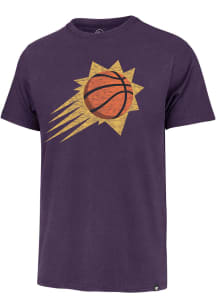 47 Phoenix Suns Purple Premier Franklin Short Sleeve Fashion T Shirt
