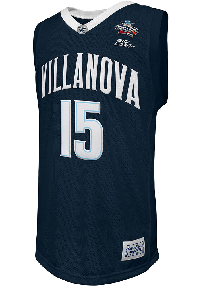 Men's Original Retro Brand Kyle Lowry Navy Villanova Wildcats Alumni  Basketball Jersey