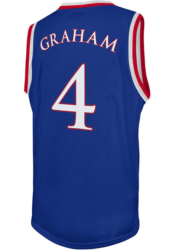 Lids Devonte' Graham Kansas Jayhawks Original Retro Brand Commemorative  Classic Basketball Jersey - White