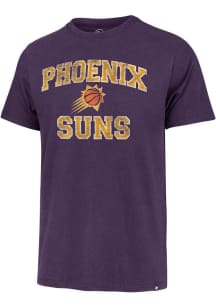 47 Phoenix Suns Purple Union Arch Franklin Short Sleeve Fashion T Shirt