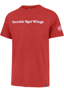 47 Detroit Red Wings Red Franklin Fieldhouse Short Sleeve Fashion T Shirt