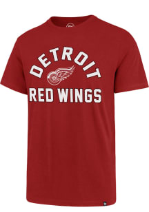 47 Detroit Red Wings Red Pro Arch Super Rival Short Sleeve T Shirt