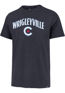 47 Chicago Cubs Navy Blue Pregame Franklin Short Sleeve Fashion T Shirt