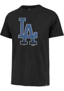 47 Los Angeles Dodgers Black Premier Franklin Short Sleeve Fashion T Shirt
