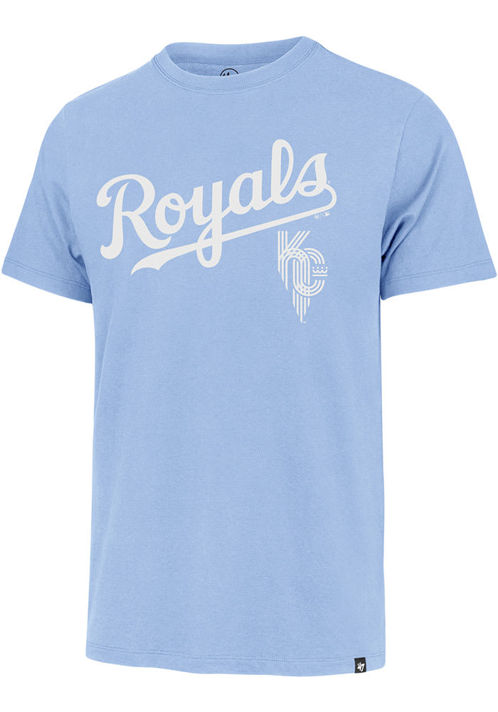 47 Kansas City Royals Light Blue Pregame Franklin Short Sleeve Fashion T Shirt