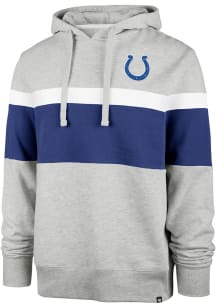 47 Indianapolis Colts Mens Grey Warren Fashion Hood