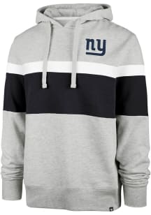 47 New York Giants Mens Grey Warren Fashion Hood