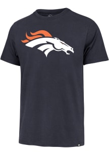 47 Denver Broncos Navy Blue Imprint Franklin Short Sleeve Fashion T Shirt
