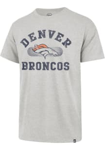 47 Denver Broncos Grey Brisk Franklin Short Sleeve Fashion T Shirt