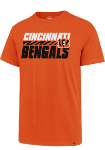 47 Cincinnati Bengals Orange SHADOW SUPER RIVAL Short Sleeve T Shirt