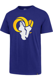 47 Los Angeles Rams Blue IMPRINT SUPER RIVAL Short Sleeve T Shirt