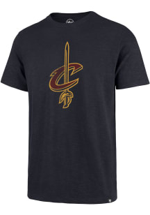 47 Cleveland Cavaliers Navy Blue Grit Scrum Short Sleeve Fashion T Shirt
