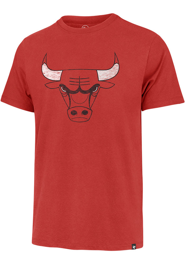 47 Chicago Bulls Red Premier Franklin Short Sleeve Fashion T Shirt