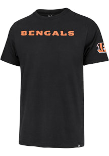 47 Cincinnati Bengals Black Franklin Fieldhouse Short Sleeve Fashion T Shirt