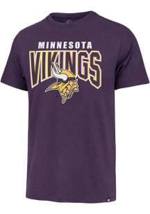 47 Minnesota Vikings Purple Restart Franklin Short Sleeve Fashion T Shirt