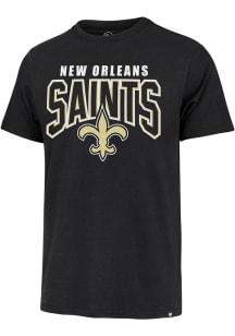 47 New Orleans Saints Black Restart Franklin Short Sleeve Fashion T Shirt