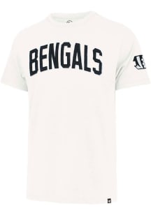 47 Cincinnati Bengals White Namesake Fieldhouse Short Sleeve Fashion T Shirt