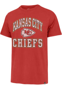 47 Kansas City Chiefs Red Play Action Franklin Short Sleeve Fashion T Shirt