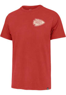 47 Kansas City Chiefs Red Back Play Franklin Short Sleeve Fashion T Shirt