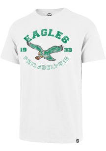 47 Philadelphia Eagles White Top Off Scrum Short Sleeve Fashion T Shirt