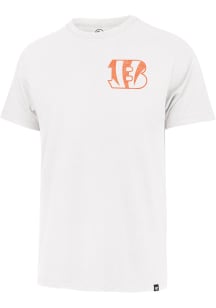 47 Cincinnati Bengals White Back Play Franklin Short Sleeve Fashion T Shirt