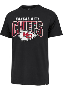 47 Kansas City Chiefs Black Restart Franklin Short Sleeve Fashion T Shirt