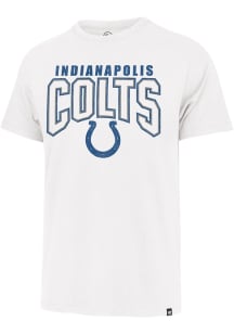 47 Indianapolis Colts White Restart Franklin Short Sleeve Fashion T Shirt