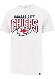 47 Kansas City Chiefs White Restart Franklin Short Sleeve Fashion T Shirt