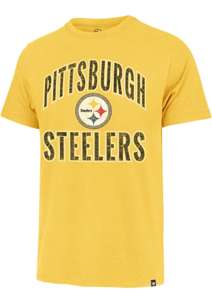 Pittsburgh Steelers 47 Brand Action T-Shirt Small Black