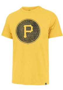 47 Pittsburgh Pirates Gold City Connect Premier Short Sleeve Fashion T Shirt