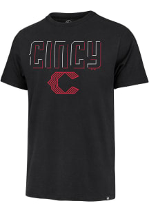 47 Cincinnati Reds Black City Connect Pregame Short Sleeve Fashion T Shirt
