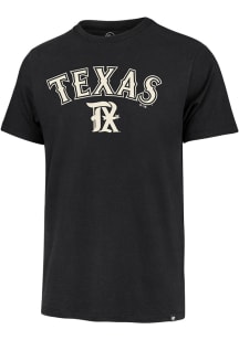 47 Texas Rangers Black City Connect Pregame Short Sleeve Fashion T Shirt