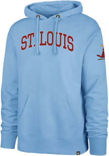 47 St Louis Cardinals Mens Light Blue Striker Fashion Hood