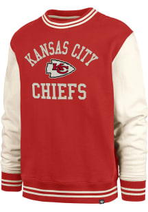 47 Kansas City Chiefs Mens Red Sierra Long Sleeve Fashion Sweatshirt