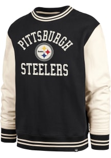 47 Pittsburgh Steelers Mens Black Sierra Long Sleeve Fashion Sweatshirt
