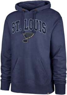 47 St Louis Blues Mens Blue Striker Fashion Hood