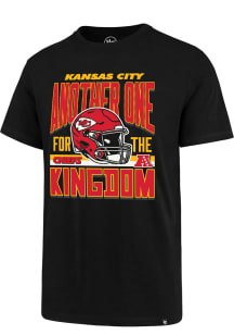47 Kansas City Chiefs Black Super Rival Short Sleeve T Shirt