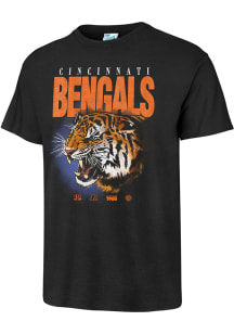 47 Cincinnati Bengals Black Witness Tradition Short Sleeve Fashion T Shirt