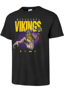 47 Minnesota Vikings Black Witness Tradition Short Sleeve Fashion T Shirt