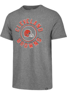 47 Cleveland Browns Grey Match Short Sleeve Fashion T Shirt