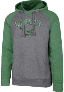 47 Philadelphia Eagles Mens Grey Match Fashion Hood