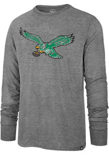 47 Philadelphia Eagles Grey Match Long Sleeve Fashion T Shirt