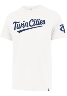47 Minnesota Twins White Franklin Fieldhouse Short Sleeve Fashion T Shirt