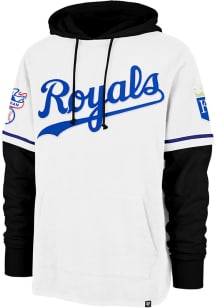 47 Kansas City Royals Mens White Shortstop Fashion Hood